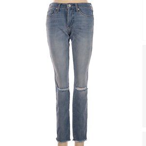 BANANA REPUBLIC women's size 27 distressed blue jean denim pants